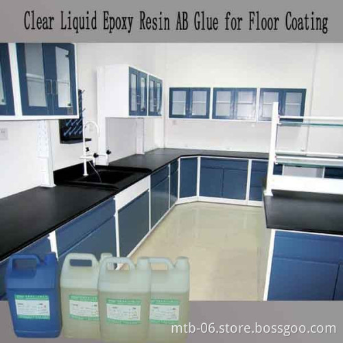Liquid Epoxy Resin and Hardener for Playground Cement Floor Coating